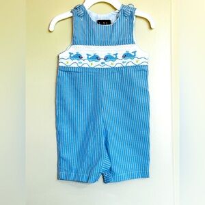 Lil Cactus Shortall Overall Romper